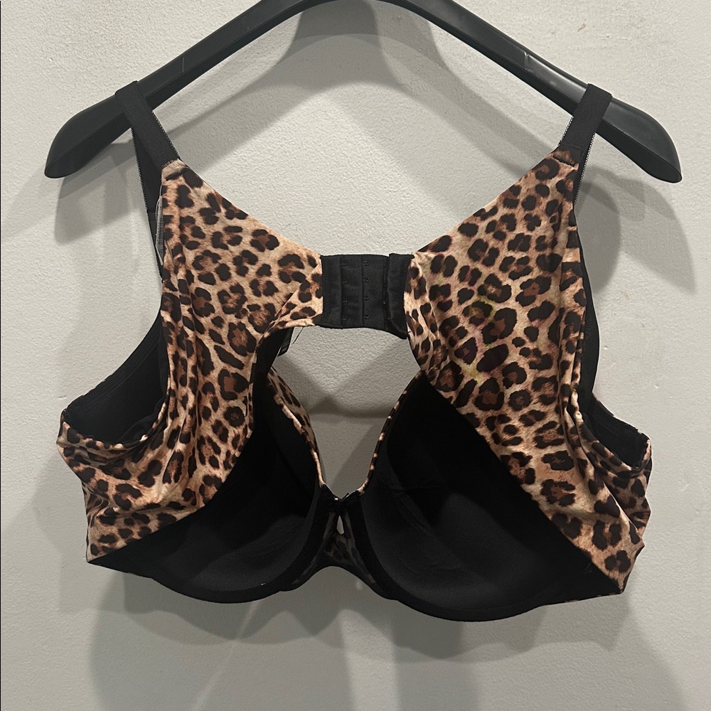 Torrid curve leopard 360 animal print lightly lined t shirt bra 50C NWT - Picture 6 of 6